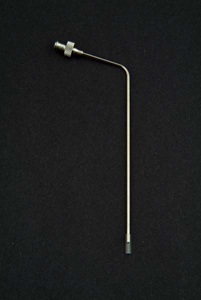 4.75’’ (120mm) Bent 316 SS Cannula with SS Luer Lock & Tygon Tubing for full flow/ QLA “01” style filters