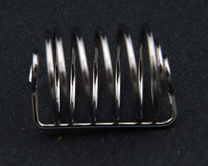 Spiral Capsule Sinker, 316 SS, .885″ (22.5mm) L x .575″ (14.6mm) W capacity, 8.5 coils