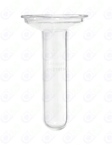 100mL Clear Glass Vessel for Sotax AT7 Smart, Serialized