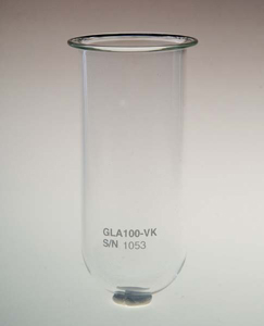 100mL Clear Glass Vessel for Agilent/VanKel Small Volume, Serialized