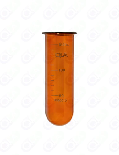 150mL Amber Glass Vessel for Hanson Vision Small Volume, Serialized