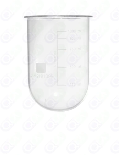 1000mL Clear Glass Vessel for Copley, Serialized