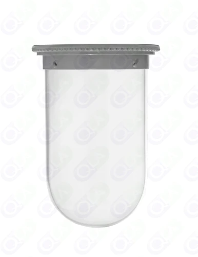 1000mL Clear Glass Easi-Lock Vessel for Hanson Vision, Serialized