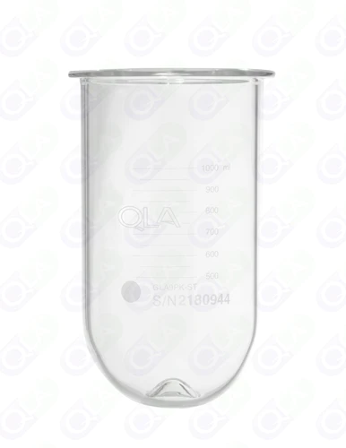 1000mL Clear Glass Apex Vessel for Sotax, Serialized