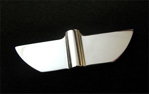 Paddle Blade for Distek, Electropolished 316 SS, Serialized