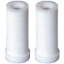 10 Micron Porous Filters, UHMW Polyethylene, 1/16″ (1.6mm) ID, Hanson compatible (Jar/1000)